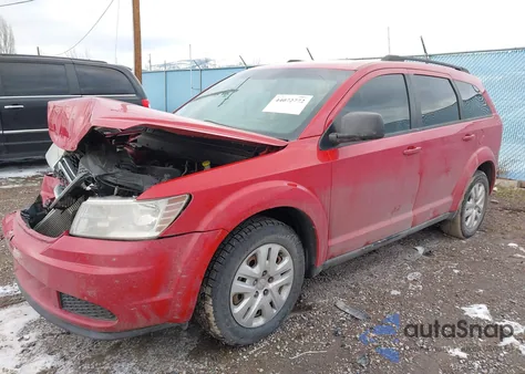 2016 Dodge Journey Se z USA, uszkodzony, nr VIN 3C4PDCAB8GT245260